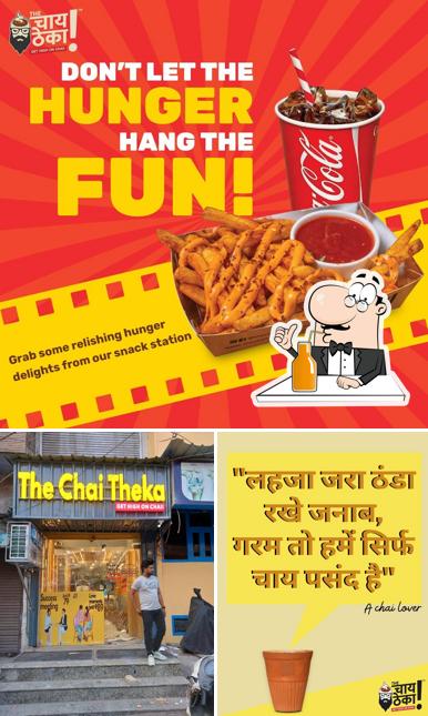 Enjoy a drink at The chai theka