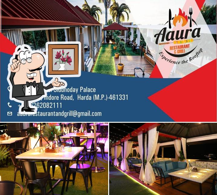 Check out how Aaura Restaurant and Grill looks inside
