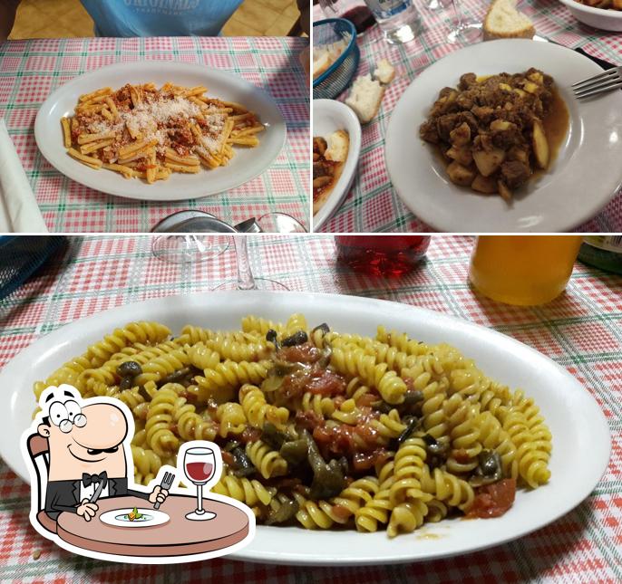 Platti al Bar Trattoria Centrale