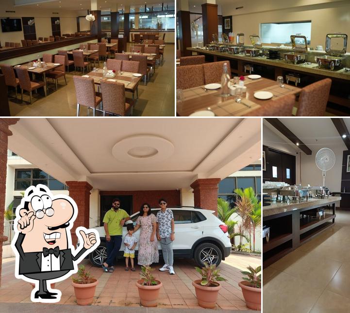 This is the photo showing interior and exterior at KONKAN SPICE (Fine Dine Restaurant) CHEERS!!! Bar