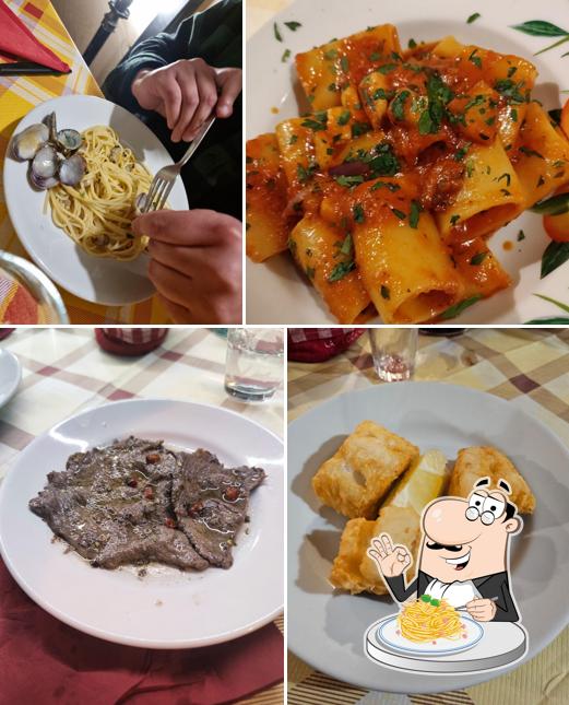 Spaghetti alla carbonara al La Locanda Dei Sapori