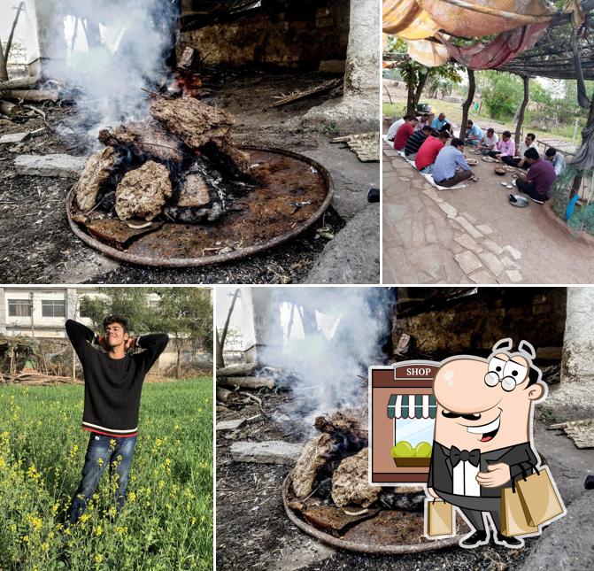 Check out how Daddu Desi Daal Baati looks outside