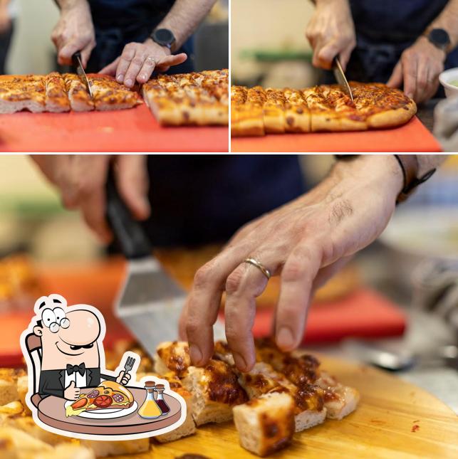 Scegli una pizza a Gordy Snack Bar