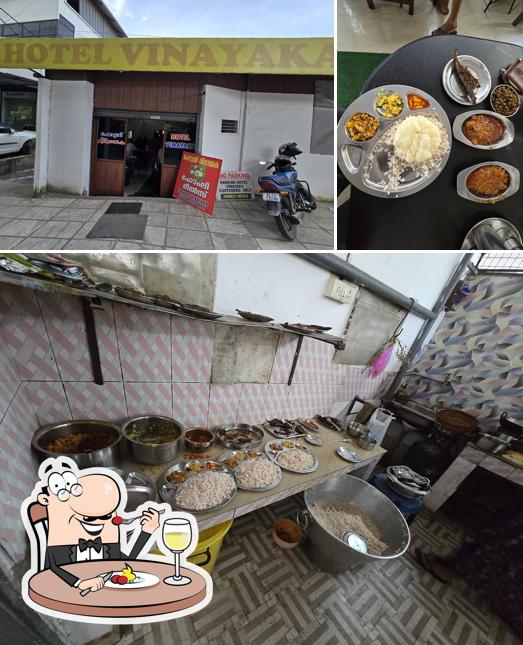 The restaurant's food and exterior