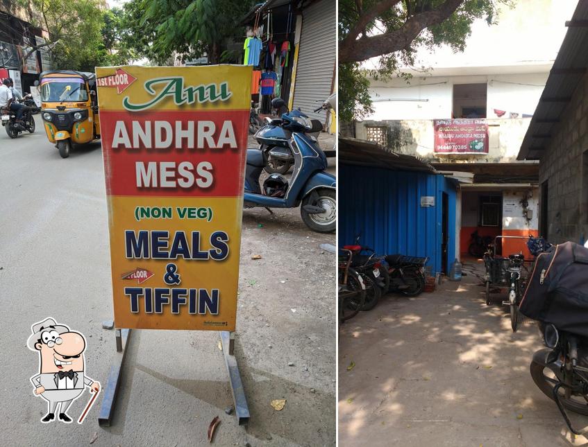 The exterior of Naidu Andhra Mess