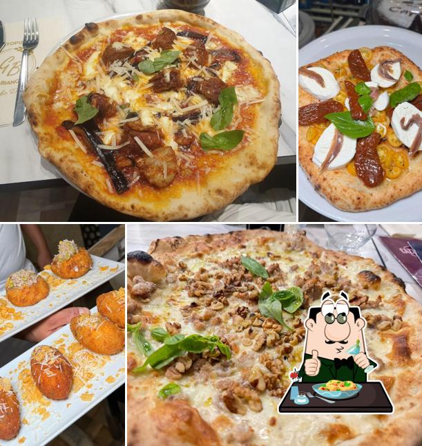 Cibo al Pizzeria Grano Bianco