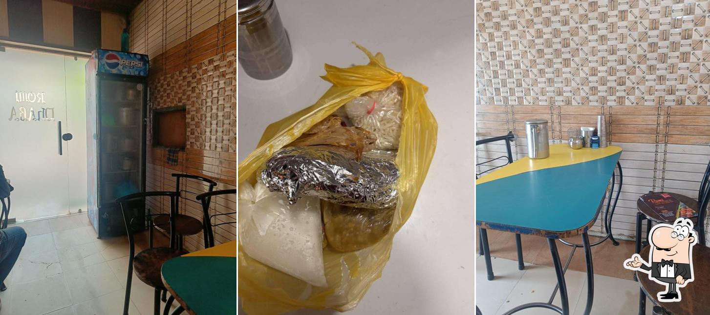 The interior of Romi da dhaba