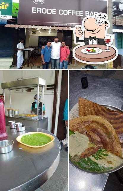 The picture of Erode Coffee Bar (ECB)’s food and interior