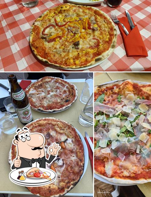 Prenditi tra le molte varianti di pizza