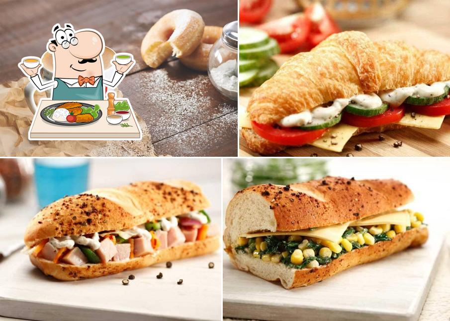Food at Cafe Coffee Day