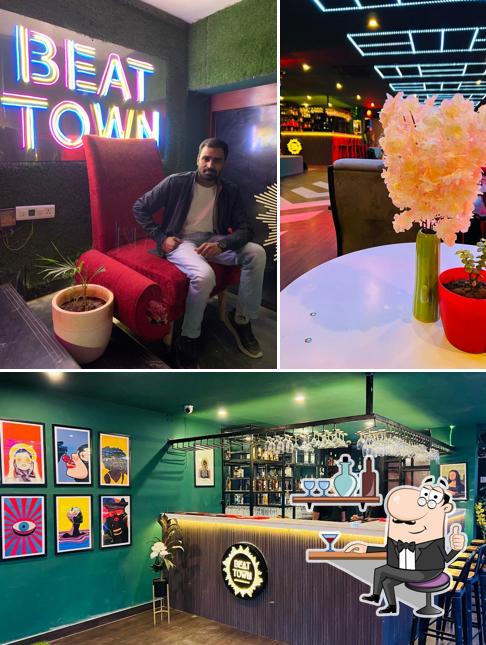 The interior of Beat Town - Best Night Club, Pub, Bar in Udaipur