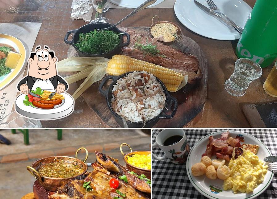 Platos en Fazenda Floresta