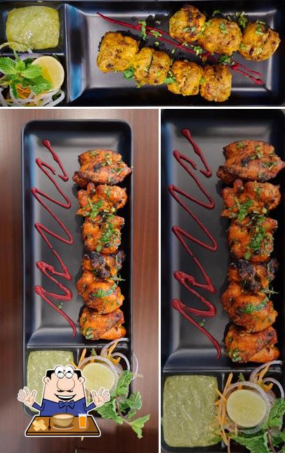 Tandoori chicken at Ffr