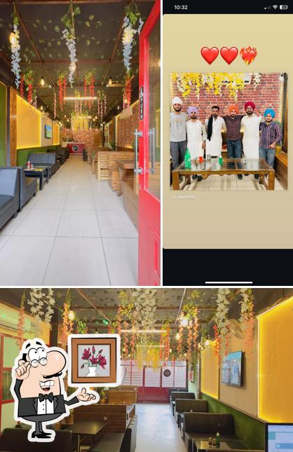 The interior of Streets Cafe