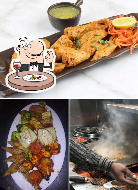 Food at Ruby's Restaurant