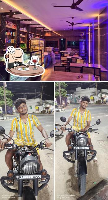 This is the image showing food and interior at Satheesh Bakery