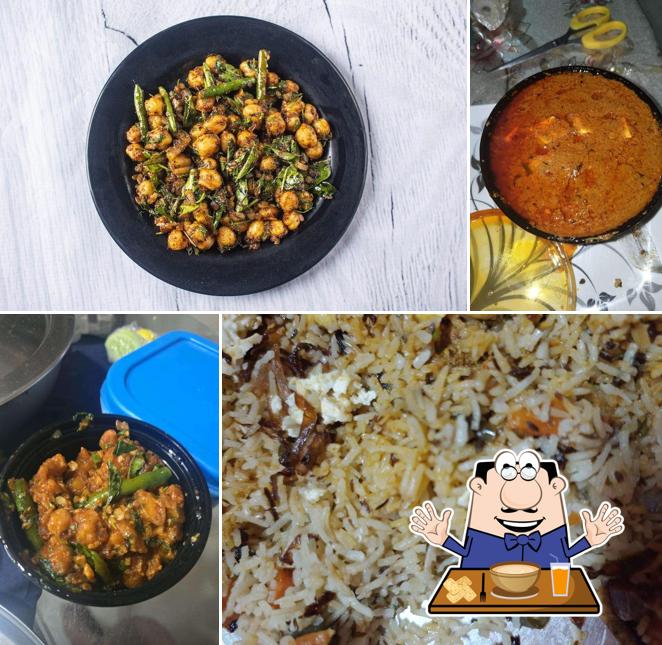 Food at Simrat's Dhaba