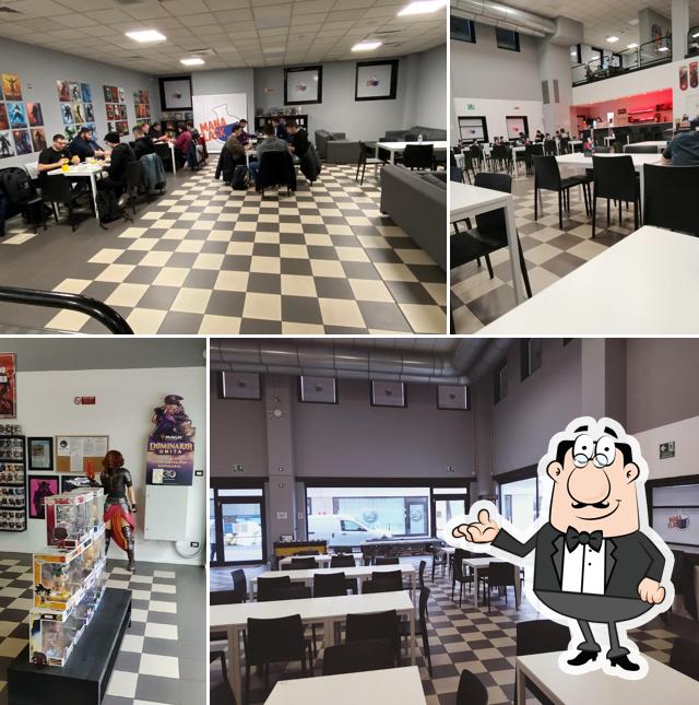 Gli interni di Mana Flask