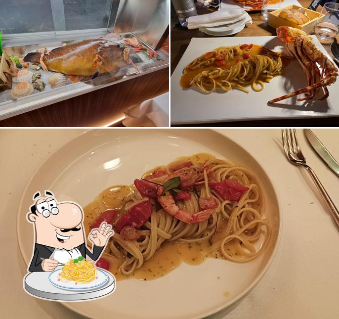 Spaghetti alla carbonara al Rispoli Pescheria