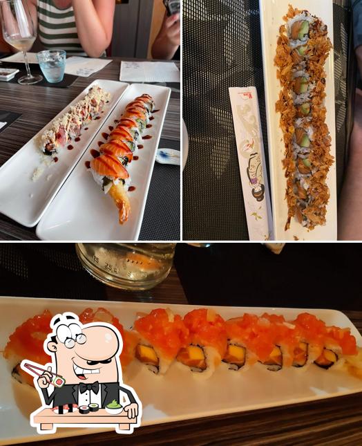 Il sushi è il cibo tradizionale della cucina giapponese