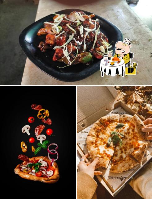 Food at Tcc pizza kota