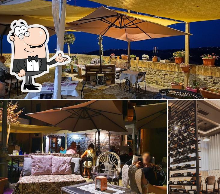 Dai un'occhiata agli interni di Mangiafuoco Taverna