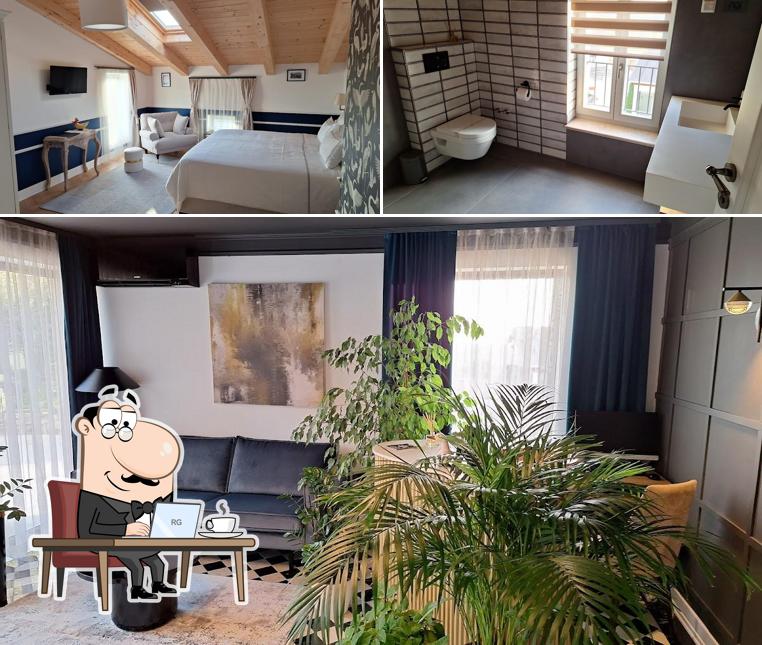 Gli interni di Restaurant&Villa Morgan