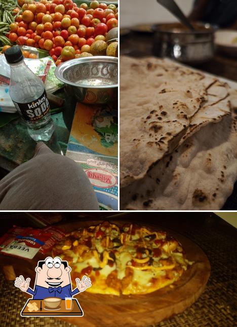 Food at Darling family restaurant