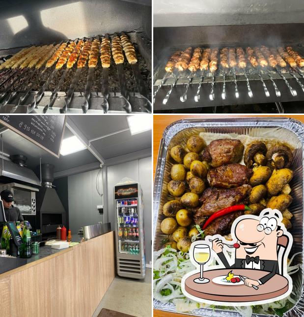 The restaurant's food and interior