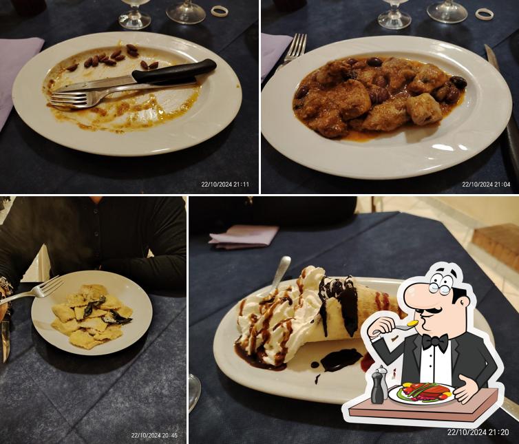 Cibo al Ristorante La Lanternina