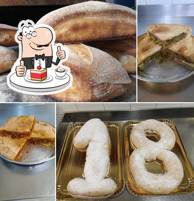 Panificio Pane Caldo offre un'ampia varietà di dessert