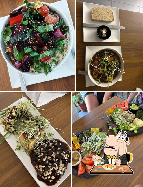 Food at Cafe Nature's Blessing
