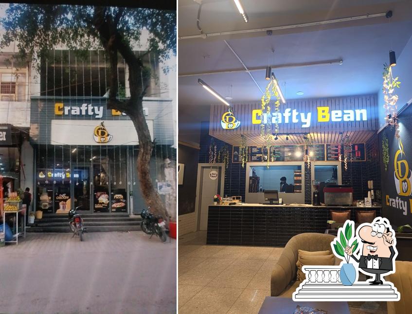 The exterior of Crafty Bean samama