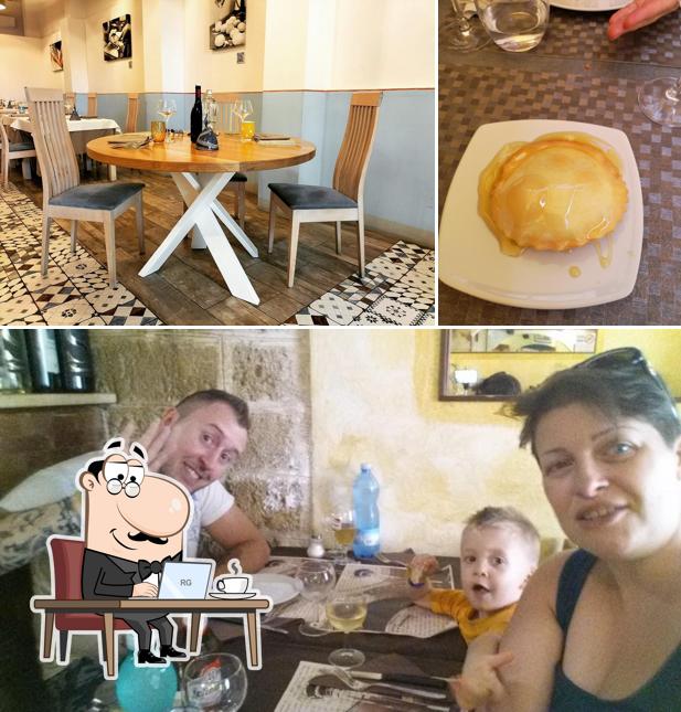 Gli interni di Trattoria Da Mirko