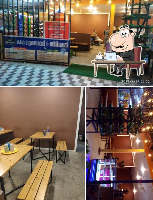 The interior of cafe sulaimani