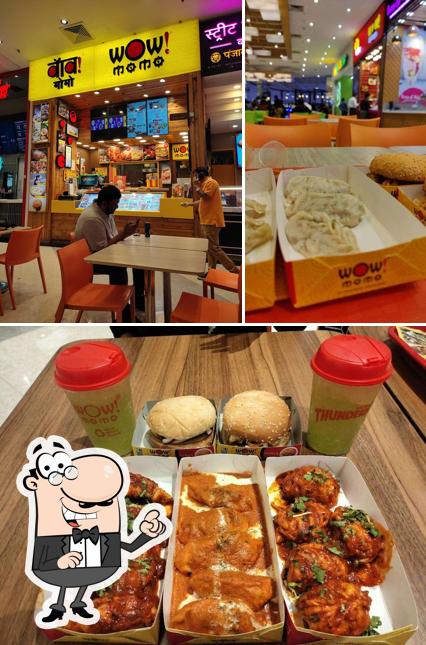 The interior of Wow! Momo
