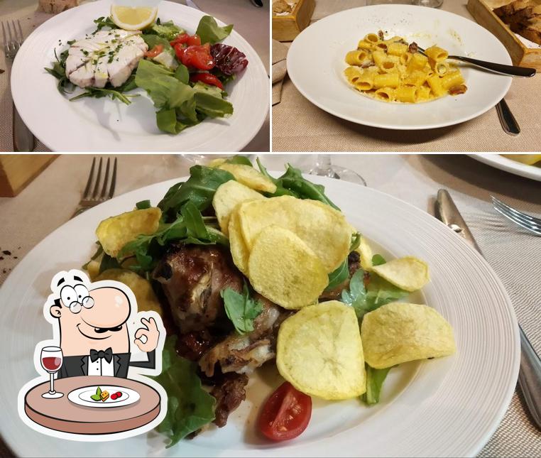Cibo al Trattoria Da Cesare al Casaletto