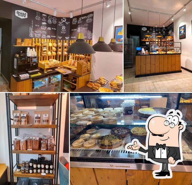 Gli interni di Boulangerie Bread Store