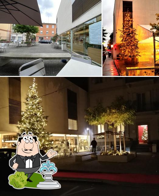 Gli esterni di Pasticceria Sartori