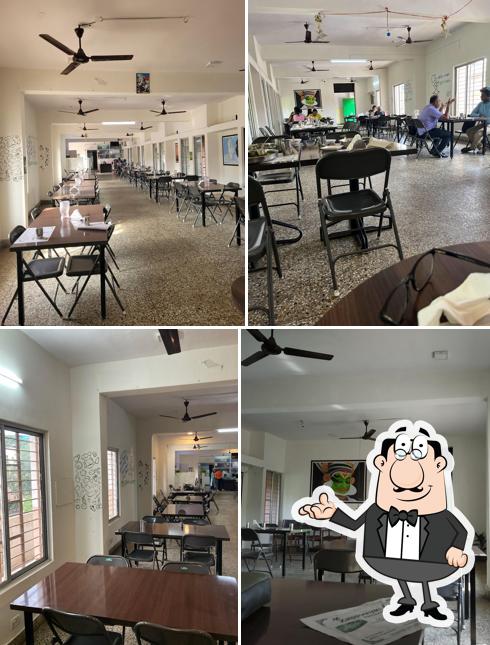 The interior of Kaippunnyam Kerala Restaurant