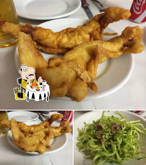 Cibo al Filetti Di Baccalà