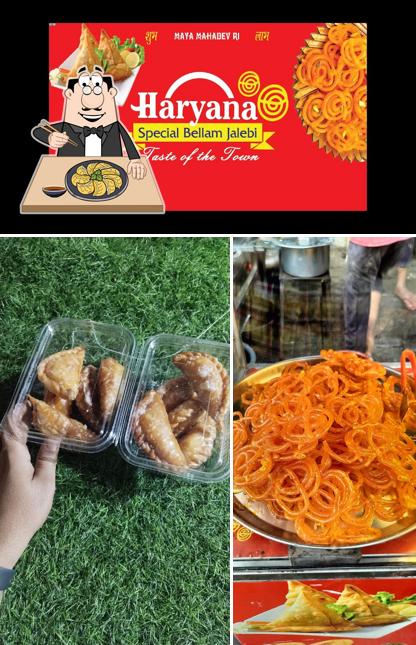 Gyoza at Haryana special Bellam Jalebi