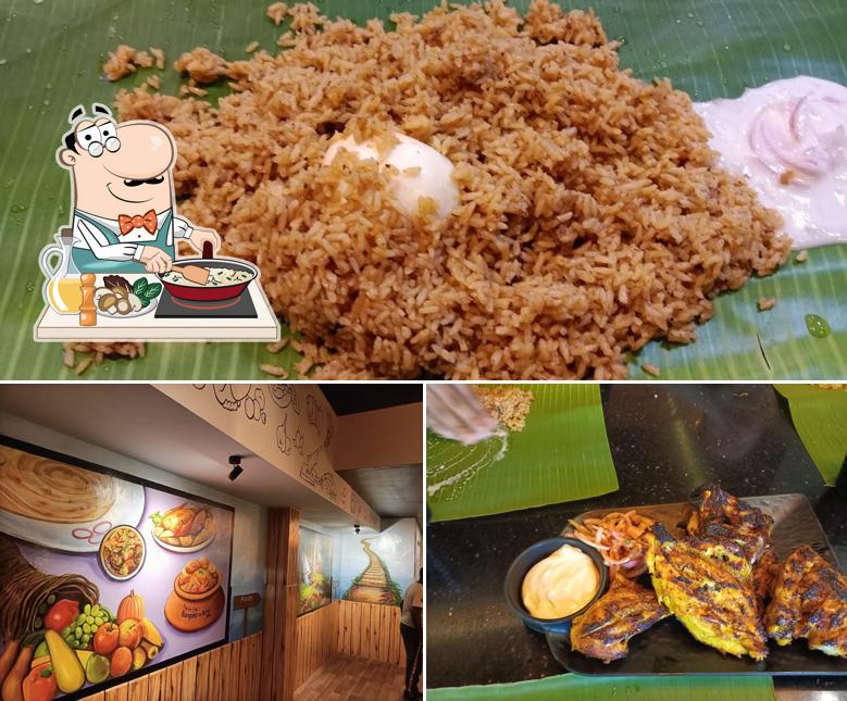 Fried rice at Khader Bhai's Bangalore Hotel