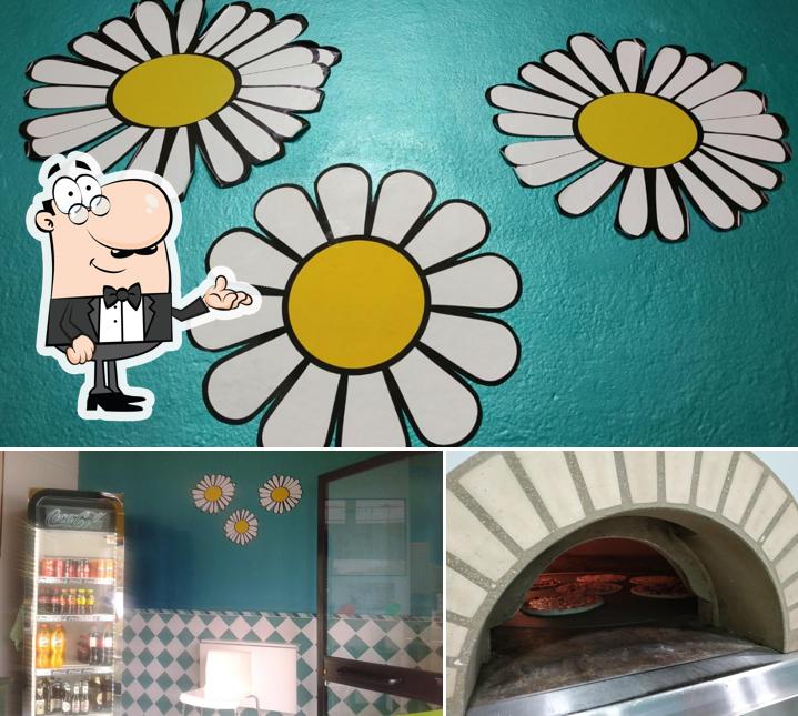 Dai un’occhiata alla immagine che mostra la interni e esterno di Pizza da Asporto La Margherita