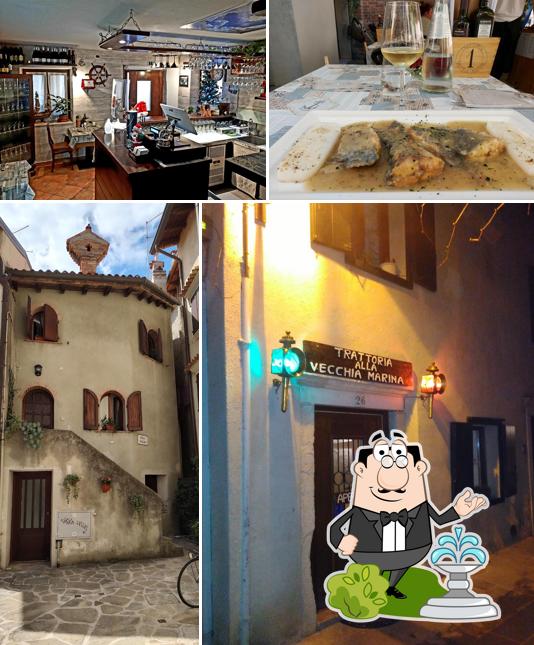 Gli esterni di Ristorante alla Vecchia Marina Grado