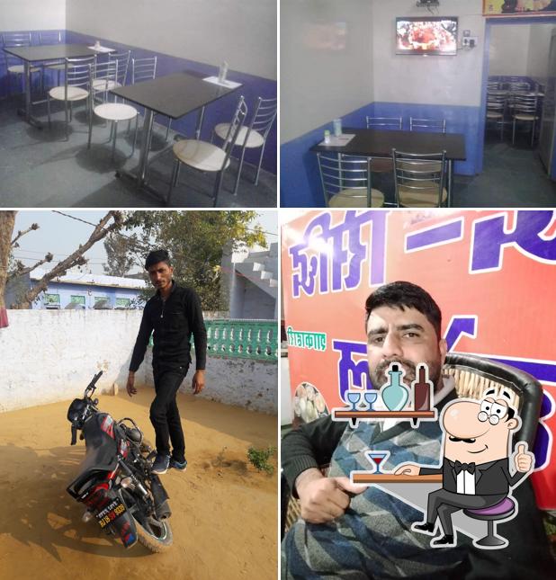 The interior of Ridhi Siddhi Hotel and Restaurant