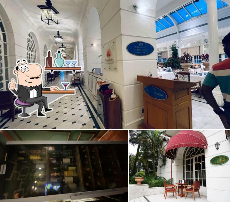 The interior of Dublin