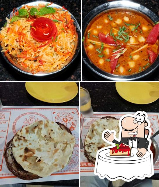 Grand Multi-Cuisine Restaurant offers a number of sweet dishes