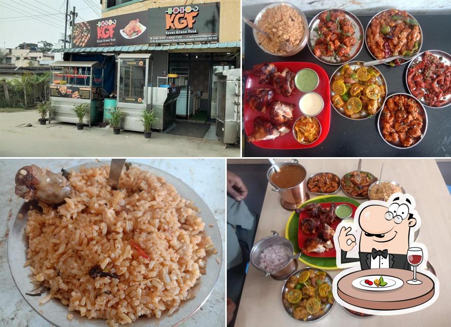 Meals at KGF Restaurant