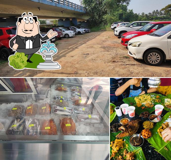 Enjoy the view outside Periyar Restaurant